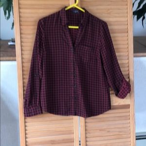 Checkered blouse